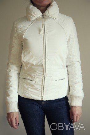 Белая куртка фирмы Манго, пуховичок осенний. Размер - S, наш -44. В отличном сос. . фото 1
