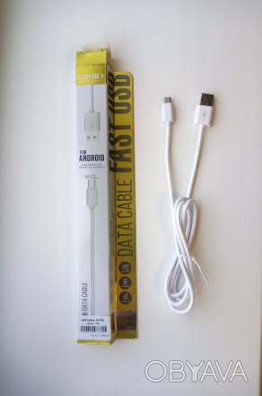 USB Кабель MICRO LDnio (1m)
USB шнур LDNio имеет высокое качество и предназначен. . фото 1