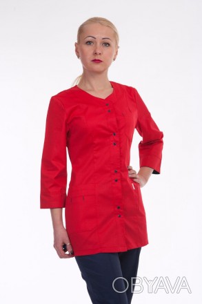 Медицинский женский костюм красный с синим.
Размер: 42 - 60
Цвет красный верх, с. . фото 1