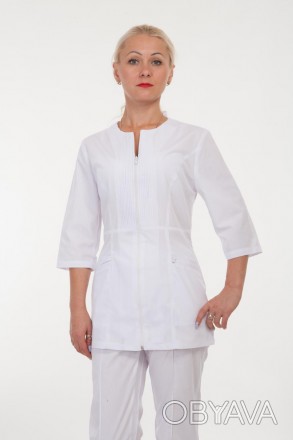 Медицинский женский костюм белый батистовый
Размер: 42, 44, 46, 48, 50, 52, 54, . . фото 1