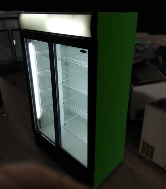 Холодильна вітринна шафа, підготовлена, в хорошій якості.
Розсувні двері, підсв. . фото 7