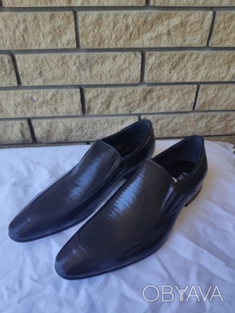 Туфли мужские VAN JYKE, доступные размеры 42(27,5см), 43(28,5см) .Модельные туфл. . фото 1