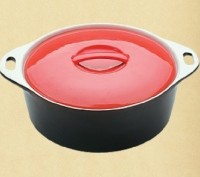 Жаропрочная керамическая кастрюля DEKOK HR-1062 2.0л. Київ. фото 1