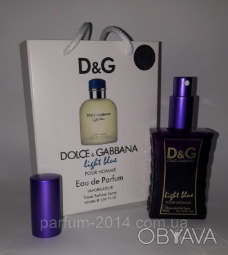 Мини парфюм Dolce & Gabbana Light Blue pour Homme в подарочной упаковке 50 ml
Ту. . фото 1