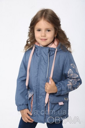 Куртка детская демисезонная ‘Метелик’ для девочки. Детская куртка для девочки из. . фото 1