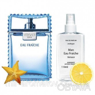 
Мужской аромат Versace Man Eau Fraiche - более легкая версия аромата Versace Ma. . фото 1