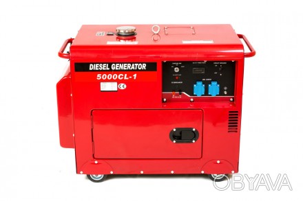 Дизельный генератор WEIMA WM 5000 CLE-1 SILENT Дизельный однофазный генератор WE. . фото 1