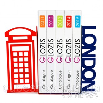 
	
	
	
	
	
	
	
 
Упоры для книг Glozis London
Знаменитая красная телефонная будк. . фото 1