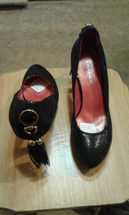 Продам очень красивые, стильные туфельки для принцессы,  размер 24 (37), новые н. . фото 8