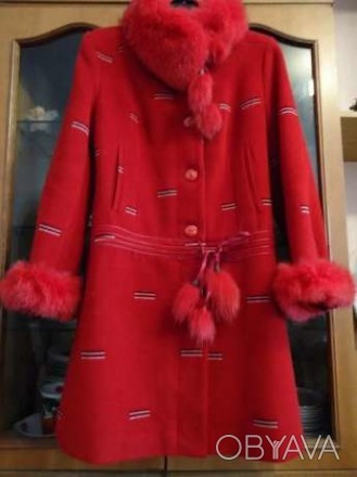 Продам модное зимнее пальто на девушку 48 размера в идеальном состоянии, как нов. . фото 1