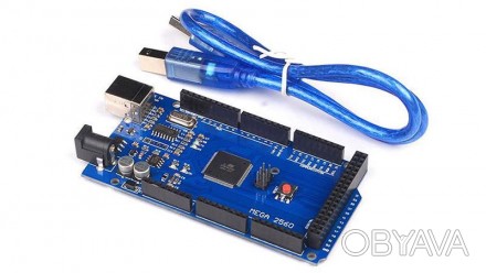  Arduino Mega 2560 R3 построена на базе микроконтроллера ATMega2560. Это последн. . фото 1