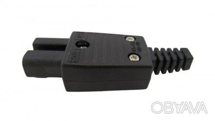 IEC 60320 C13 Разъем 250V 10A на кабель (плоские контакты внутри разъема). Кабел. . фото 1