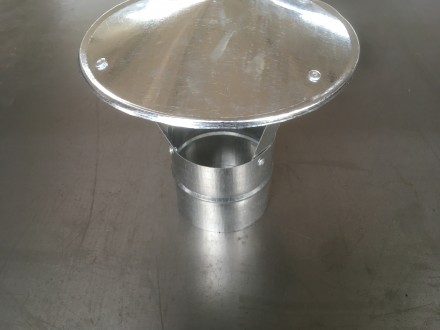 Грибок на трубу диаметр 300 мм., для вентиляционной трубы, дымоходов
          . . фото 5