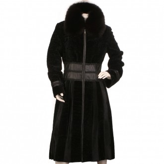 Женское кожаное пальто-дублёнка фирмы MEFI leather and fur (Турция).
Покрой - п. . фото 10
