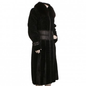 Женское кожаное пальто-дублёнка фирмы MEFI leather and fur (Турция).
Покрой - п. . фото 4