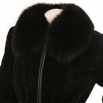 Женское кожаное пальто-дублёнка фирмы MEFI leather and fur (Турция).
Покрой - п. . фото 9
