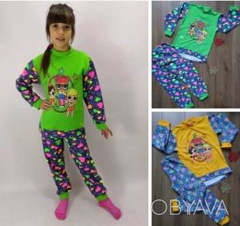Костюм-пижама Лолки
Ткань - начес
Цена
30 размер - 170 грн.
32 размер - 185 грн.. . фото 1