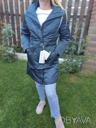 Удлиненная женская куртка- пуховик AIBOER надежно защитит вас от зимнего мороза.. . фото 1