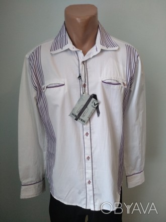 Рубашка мужская коттоновая брендовая высокого качества WEAWER, Турция, 70% котто. . фото 1
