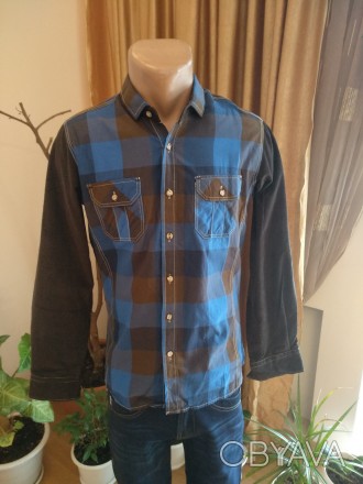 Рубашка мужская высого качества SPORTSMAN, Турция, 100% коттон. Модный дизайн, п. . фото 1