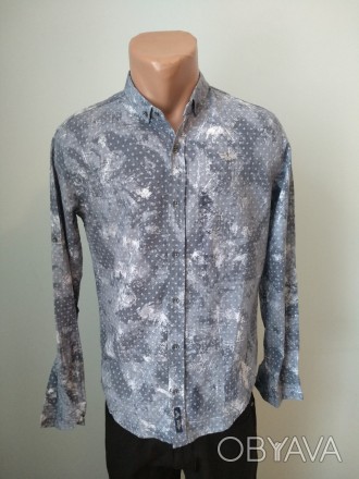 Рубашка мужская коттоновая брендовая высокого качества EL ZARA, Турция, 95% котт. . фото 1