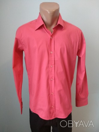 Рубашка мужская коттоновая брендовая высокого качества PRODIGY, Турция, 95% котт. . фото 1