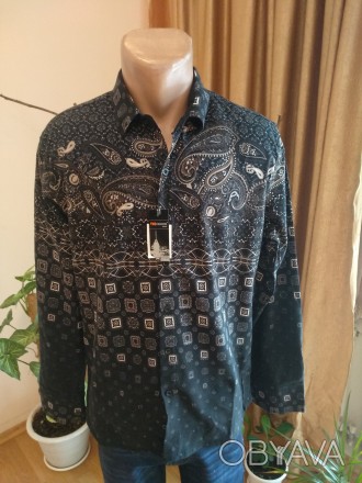 Рубашка мужская стрейчевая высокого качества SPORTSMAN, Турция, Турция, 97% котт. . фото 1