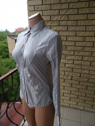 Рубашка- бодик женская стрейчевая LADY ELITE, 65% коттон, 30% полиэстер, 5% элас. . фото 5