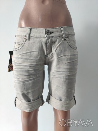 Шорты женские джинсовые LEGEND JEANS, Турция, 100% коттон.
Доступные размеры 25,. . фото 1