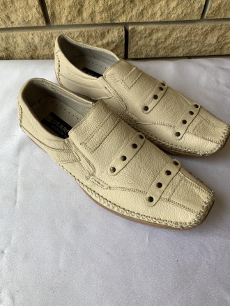 Туфли мужские пресскожа DEARFION. Днепр. фото 1