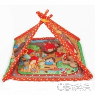 Детский развивающий игровой коврик Alexis Baby Сказка, оранжевый
Игрушка состоит. . фото 1