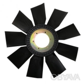 Вентилятор КАМАЗ (пласт.) d=600 мм. 740-1308012-01. . фото 1