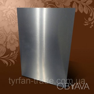 Металева пластина виготовлена з алюмінію, має супер рівне полімерне покриття для. . фото 1
