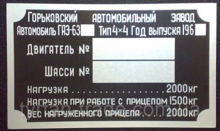 «Шильдик» інформаційна табличка на кабіну автомобіля.ВИГОТОВЛЕННЯ ЗА 1 ГОДИНУ.
Р. . фото 75