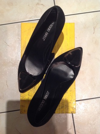 Продаю замшевые туфли из натуральной кожи, от брендового производителя обуви - A. . фото 3