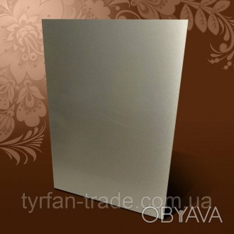 Металева пластина виготовлена з алюмінію, має супер рівне полімерне покриття для. . фото 1
