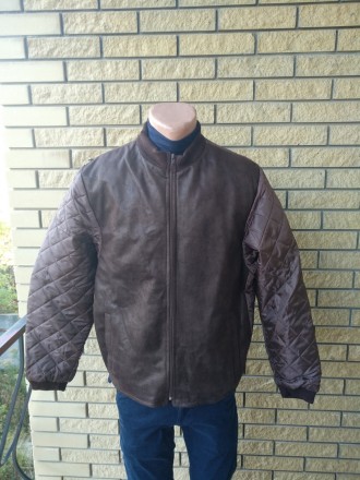 Куртка демисезонная, бомбер больших размеров унисекс NN 52. Днепр. фото 1