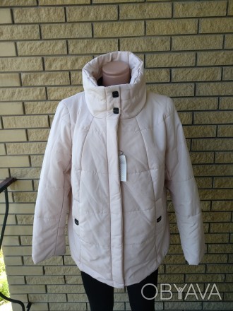 Куртка женская демисезонная FORWOMEN с утеплителем синтепон.
Доступный размер 52. . фото 1