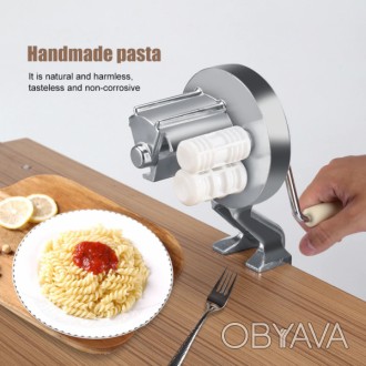 п»їМашинка для приготовления пасты (Handmade pasta maker)Материал: нержавеющая с. . фото 1