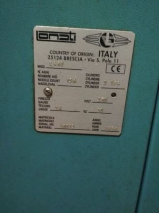 Чулочно-носочный автомат Lonati 400,компьютерная машинка (Italia) для изготовлен. . фото 4
