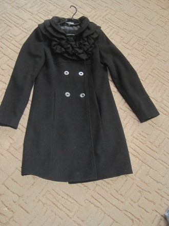 качественное пальто , в отличном состоянии, длина пальто 94 см, дл. рукава 66 см. . фото 2