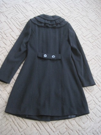 качественное пальто , в отличном состоянии, длина пальто 94 см, дл. рукава 66 см. . фото 4
