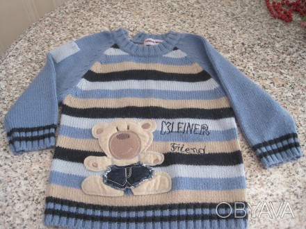 свитер (TENDER WORLD) в идеальном состоянии для мальчика , длина свитера 37 см, . . фото 1
