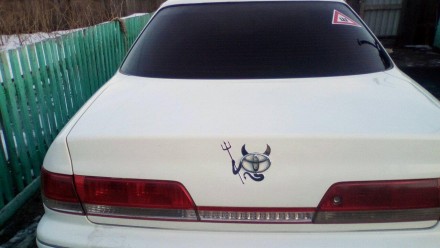 Наклейки на эмблему авто "Чертик" серебристого цвета.
Хромированная 3. . фото 5
