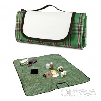 Плед коврик для пикника Шотландец зеленый
Водонепроникний килимок для пікніка, р. . фото 1