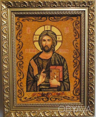 Иисус Христос і-22 Господь Вседержитель Материал: ЯнтарьДополнительные характери. . фото 1