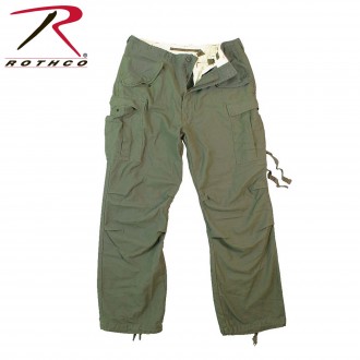 Винтажные полевые армейские брюки M-65, образца 1965 года.
Изготовлены из плотн. . фото 5