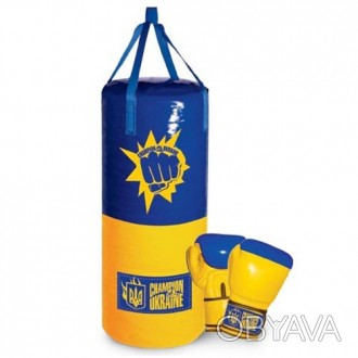 Боксёрский набор S-UA "Champion Ukraine". . фото 1