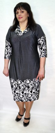 Платье Джулия горох. Николаев. фото 1