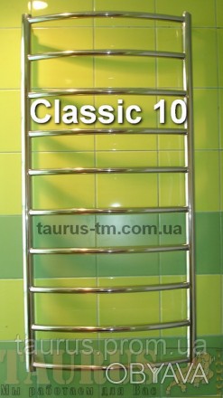 Узкие полотенцесушители Classic 10/400 от украинского производителя Taurus изгот. . фото 1